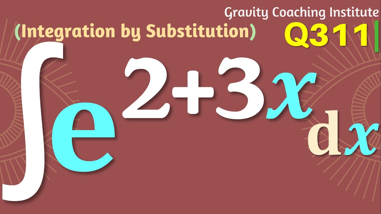 Q311 Evaluate E 2x 3 dx Integral Of E Power 2x 3 Integration q348-integration-e-2x-3-2-log-x-dx-integral-of-e-power-2-x-cube
