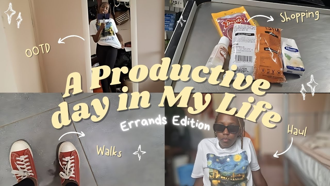 A PRODUCTIVE DAY IN MY LIFE | ERRANDS EDITION - YouTube