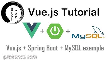 Spring Boot + Vue.js example | Spring Data JPA + REST + MySQL CRUD Demo