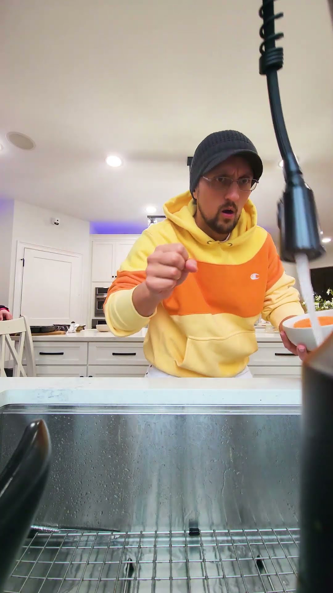 Dodging Meme Fail (Our Sink Faucet is ALIVE) #shorts