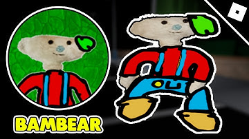 How to get " BamBear " Badge + Morph In Bear Alpha Fantasy RP - Roblox