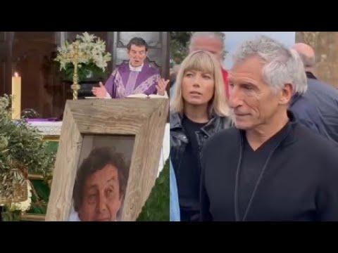 Nagui et Mélanie Page unis dans le chagrin aux obsèques à Saint-Tropez -  YouTube
