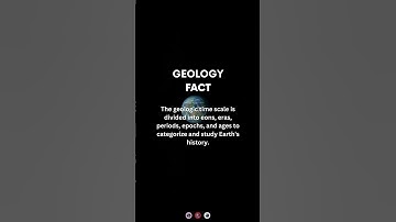 The geological time scale | #geology #earthscience