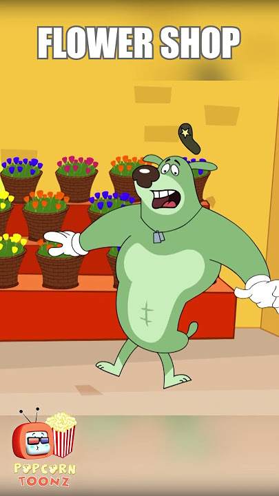 Dog vs Rat  :Flowers shop 🐶🌼| #animation   #funnycartoon  #animatedseries  #comedycartoon #funny