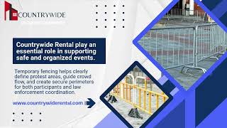 Nationwide Protests &amp; Crowd Management Strategies Countrywide Rental