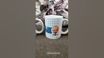Sublimation Coffee Mug printing || White Mug || Myperfectpack