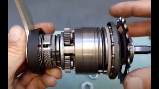 Правильное удаление ножного тормоза с планетарной втулки Sram S7 Sachs S7