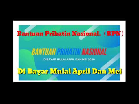 Cara Daftar Bantuan Prihatin Nasional (BPN)