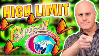 High Limit Brazil Slots Pays Gigantic 🐟 $45 Max Bet Hits Tons of Butterflies! screenshot 5