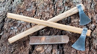 Forging an Improved Rasp Tomahawk  Mouse Hawk