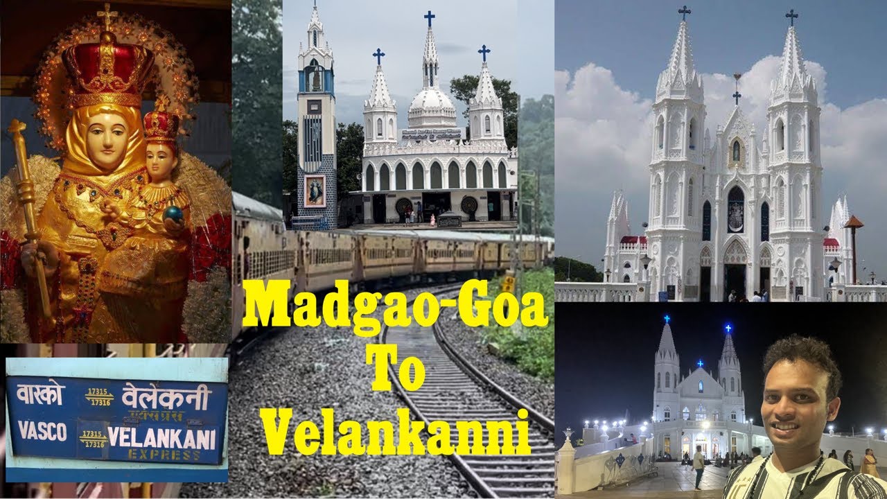 Madgaon Goa to Velankanni Tamil Nadu Vlog | Episode-1 | Solo Trip