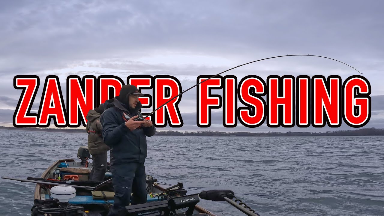 VERTICAL FISHING on a big reservoir Lure fishing for zander YouTube