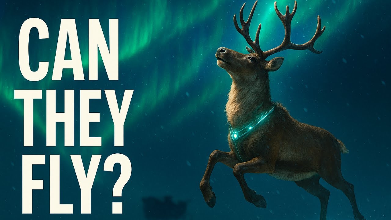 Могут ли олени ДЕЙСТВИТЕЛЬНО летать?… Ответ может вас удивить 🦌🚀
