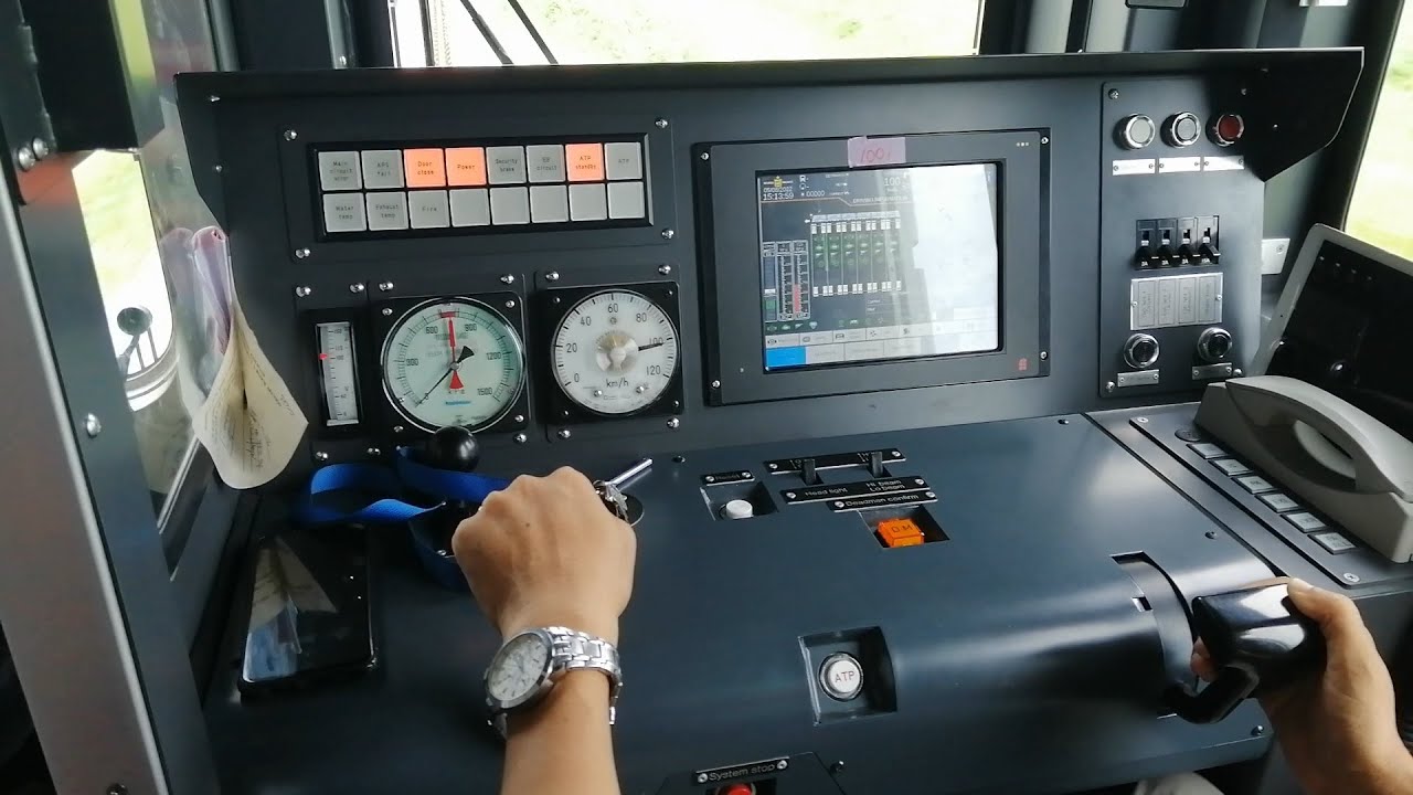 The First DEMU Trial Test Run in Yangon-Mandalay Railway Line