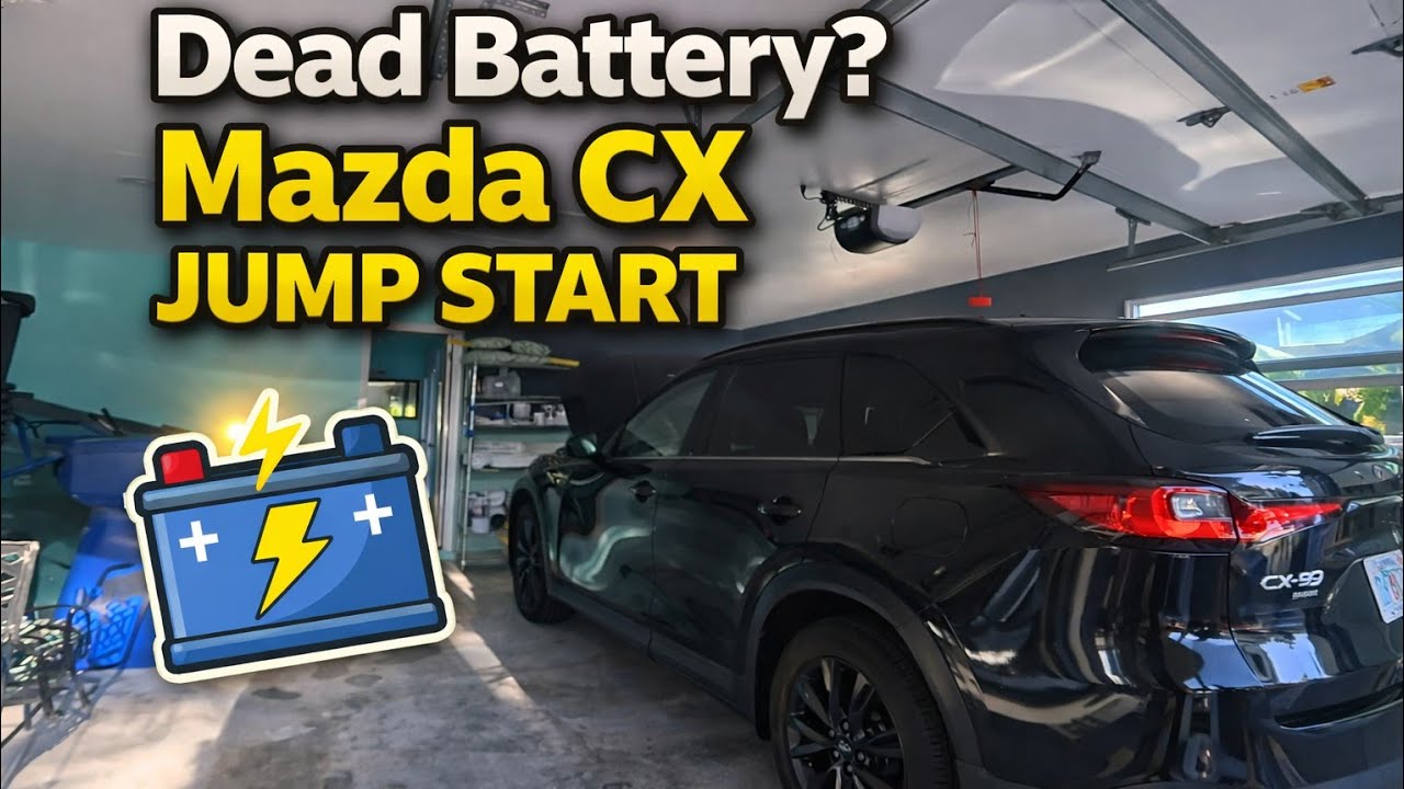 No Start, No Problem/ Mazda CX Jump Start