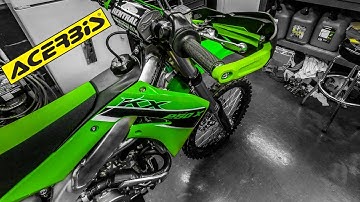How to install Handguards | Kawasaki KX250X