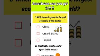 which country has the largest economy in the world? #quiz #youtubeshorts