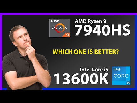 AMD Ryzen 9 7940HS vs INTEL Core i5 13600K Technical Comparison