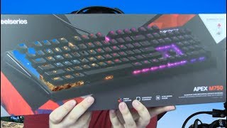 Steelseries Apex M750 Keyboard Overview, Preview & Thoughts Steelseries Apex M750 Keyboard Overview, Preview & Thoughts