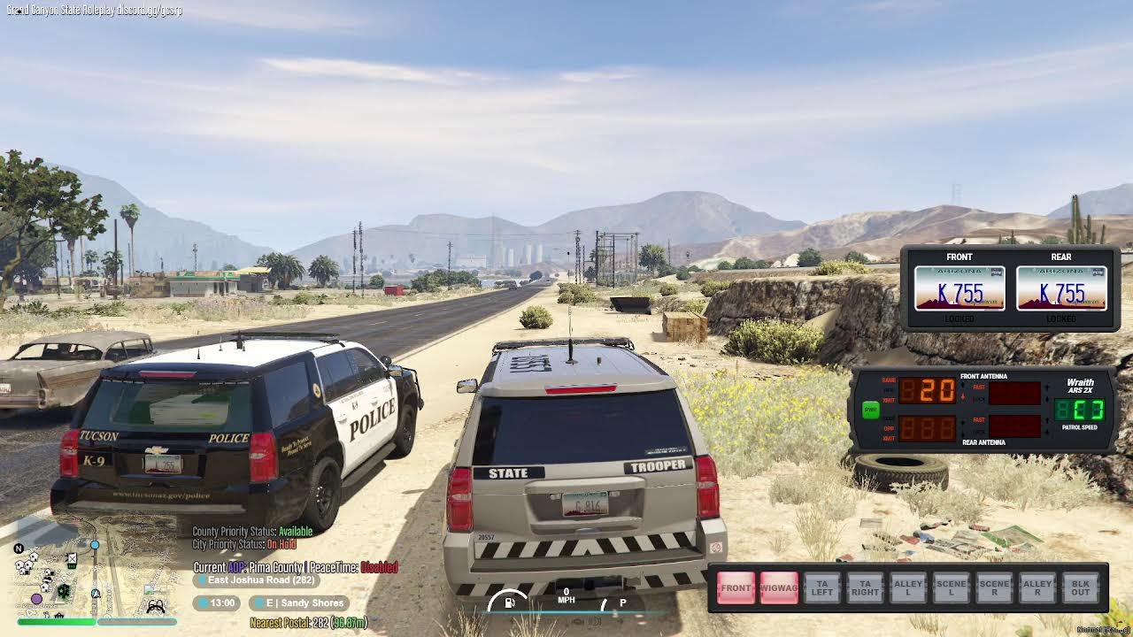 GCSRP / AZDPS TROOPER / TFD FIREFIGHTER - YouTube