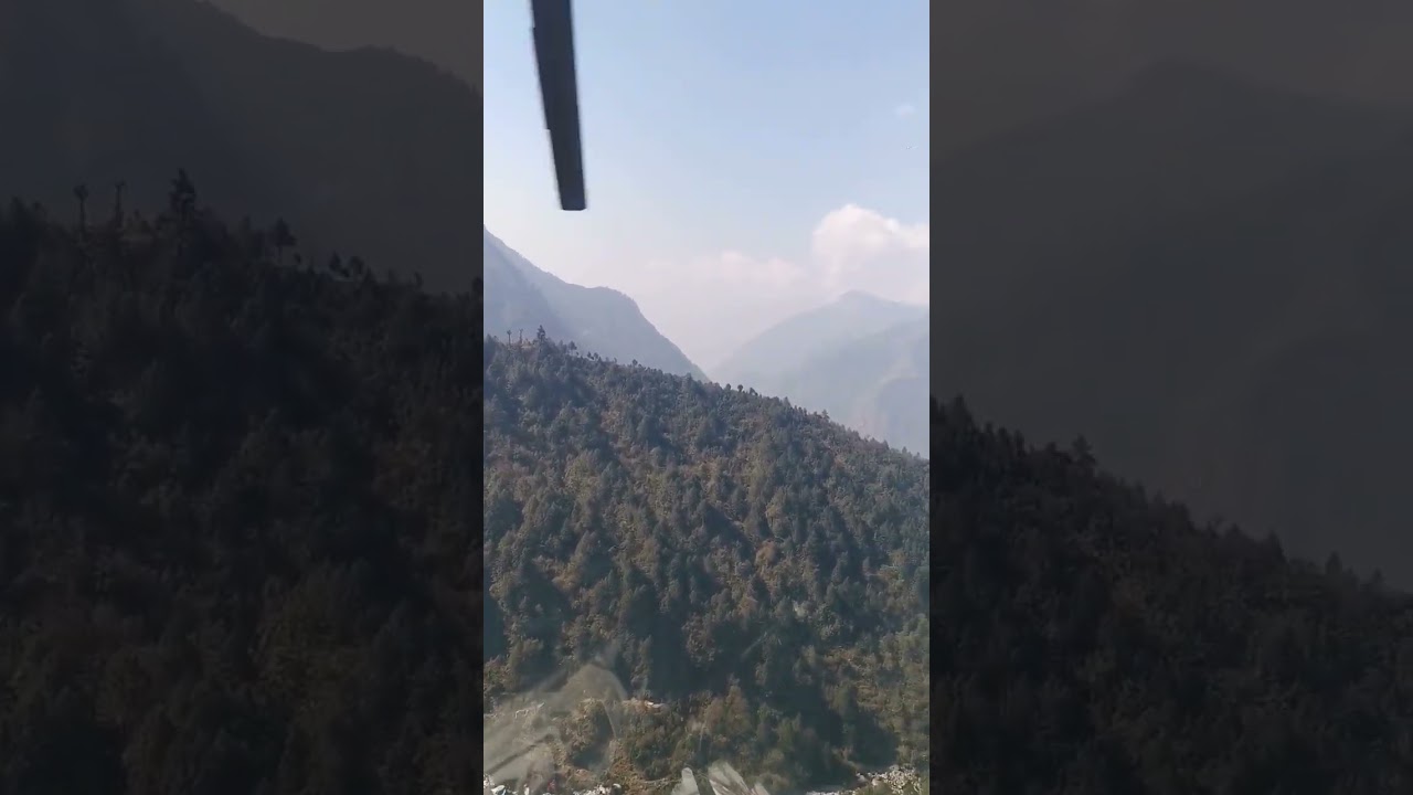 Lukla - Katmandu helicopter ride