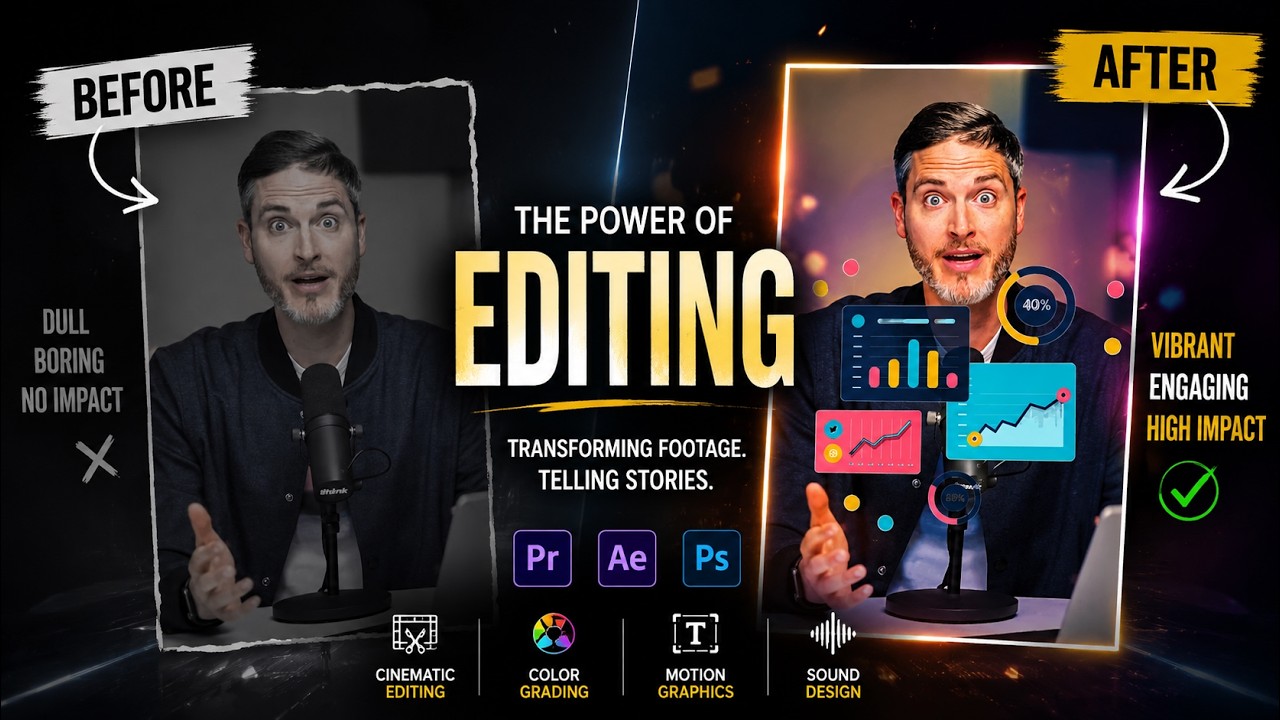 Editing isn't about adding effects. It's about creating impact.