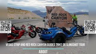 Vegas Strip and Red Rock Canyon Guided Trike or Slingshot Tour
