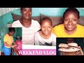WEEKENDVLOG:shopping haul,cooking buggers for my family & visiting my friend