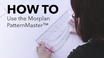 How to use the Morplan PatternMaster™ - pattern design tool