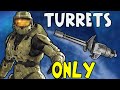 Can you beat HALO 3 with only Turrets?!