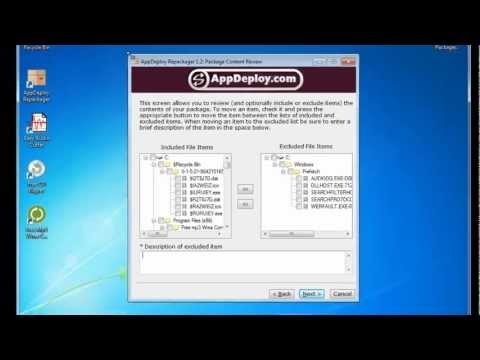 AppDeploy kostenloses MSI Umpacken Tool Tutorial Pt.2