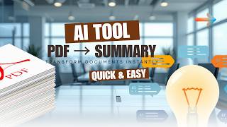 Stop Reading Entire PDFs — NotebookLM Summarizes Documents in 60 Seconds
