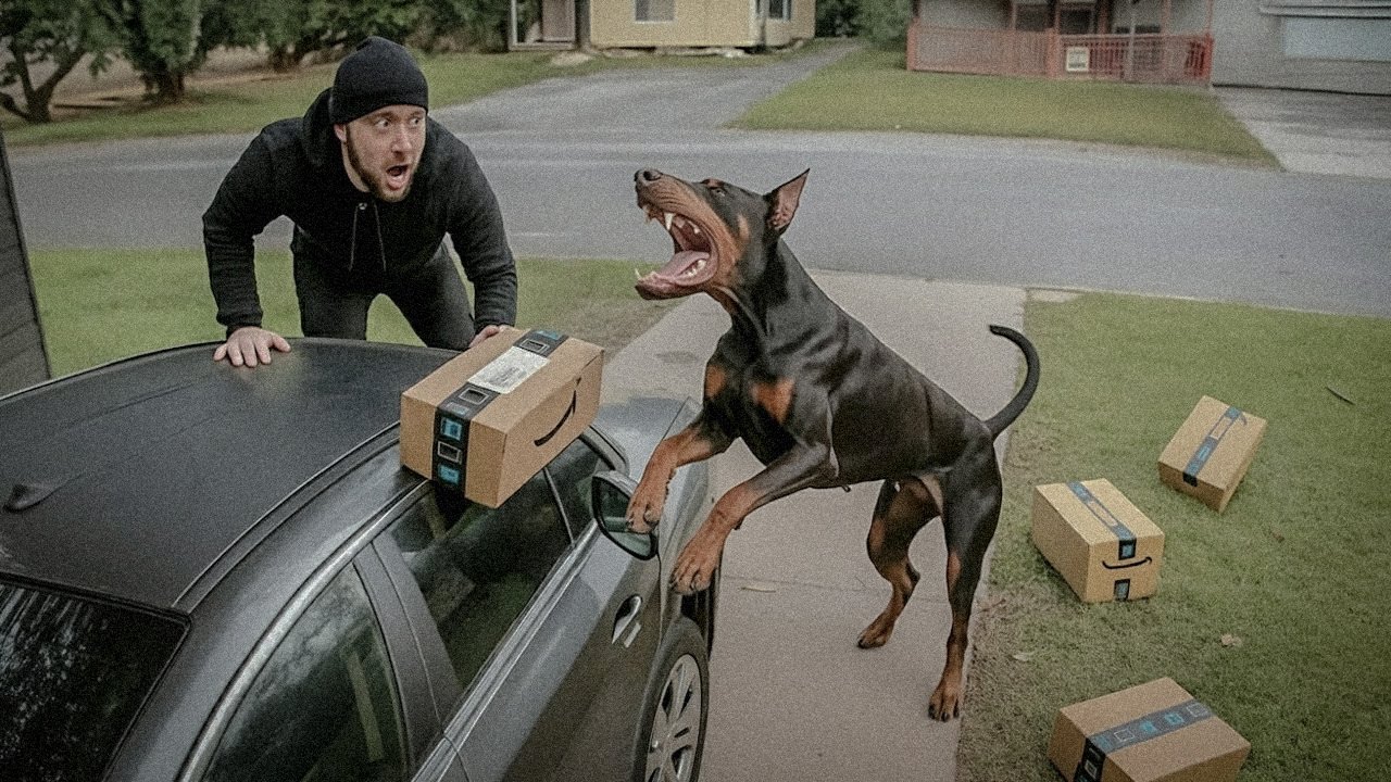 When Thieves mess With The Wrong Guard Dog!