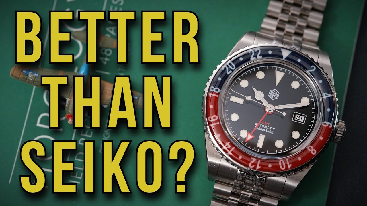 Beating Seiko at Their Own Game - The San Martin SN0005-GMT-2