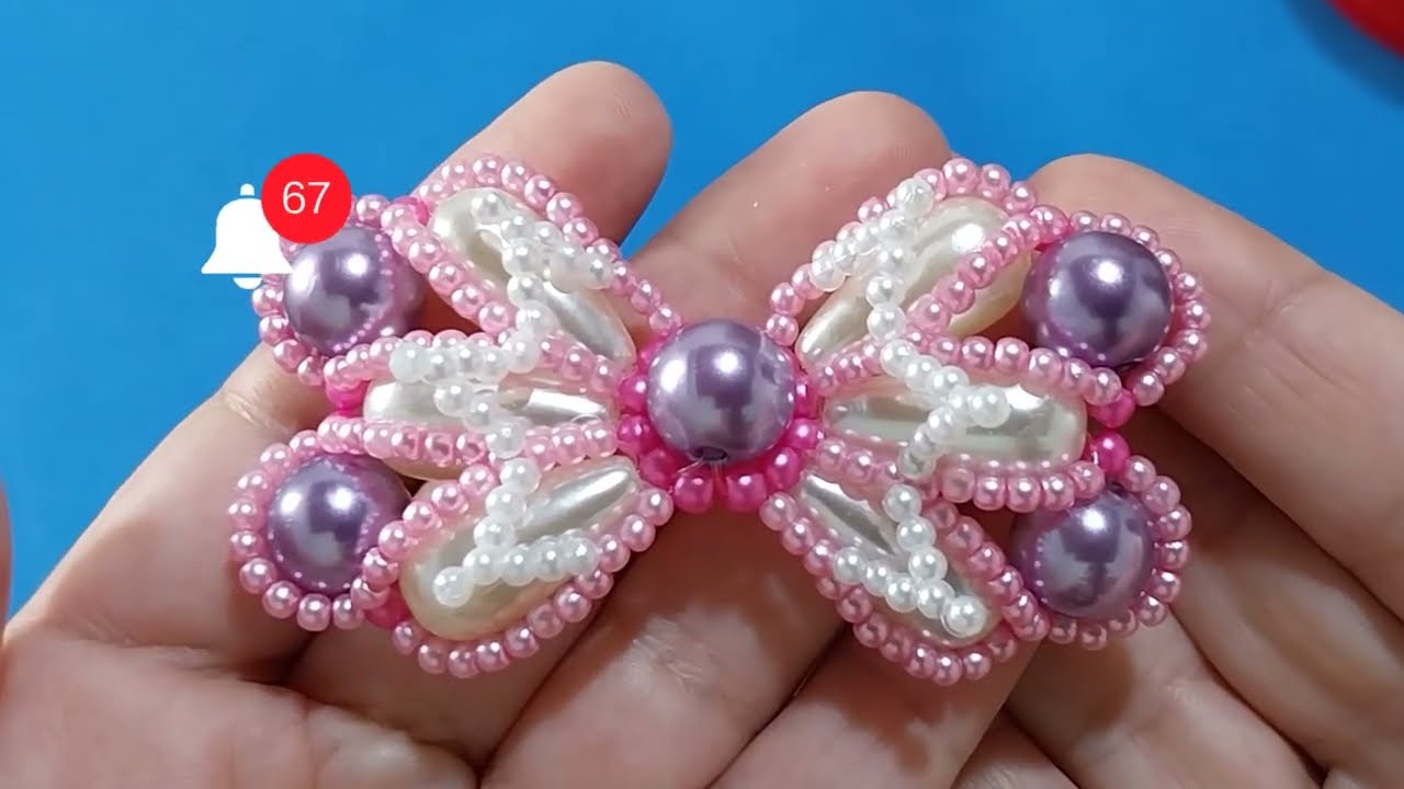 Laço de perolas gotas@AdrianaValério-r8e