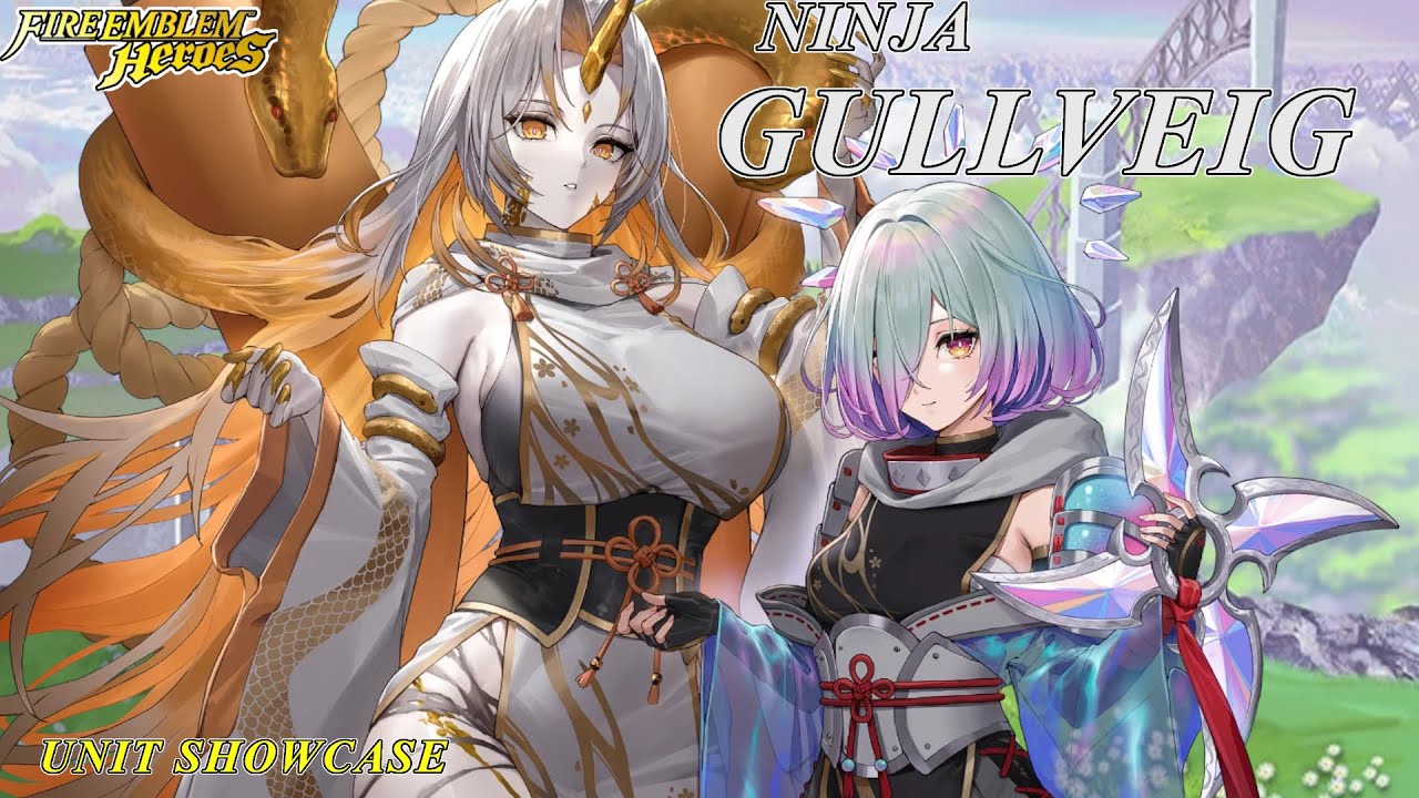 Fire Emblem Heroes - Ninja Gullveig Unit Showcase ( Builds, Duo Dialogue & Animations )