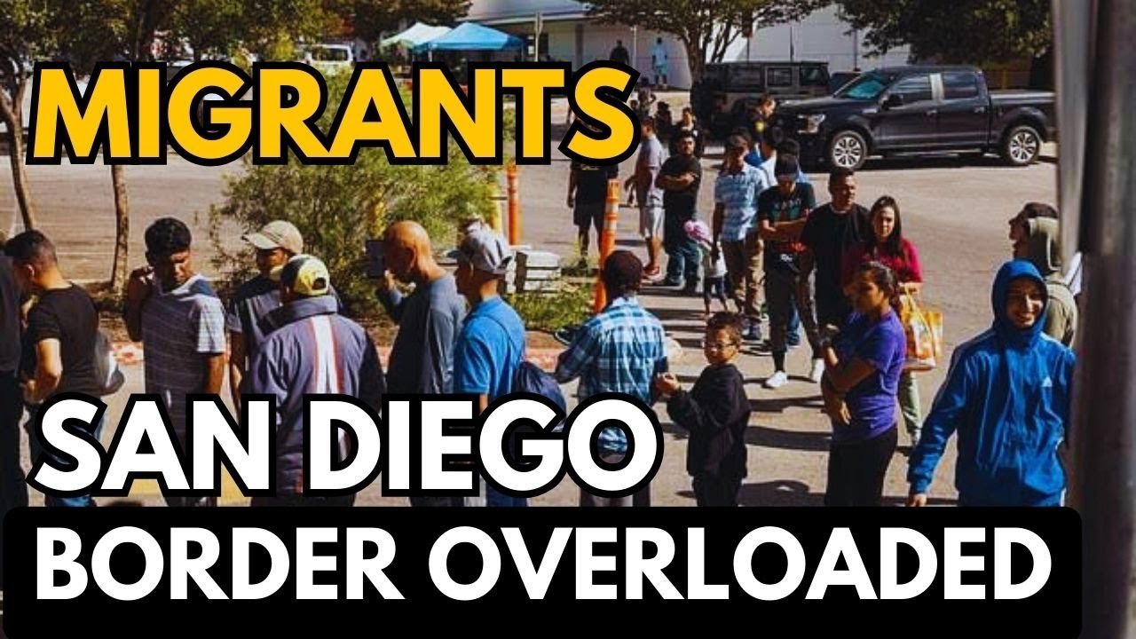 Migrants released begin in San Diego as border overwhelmed sandiego