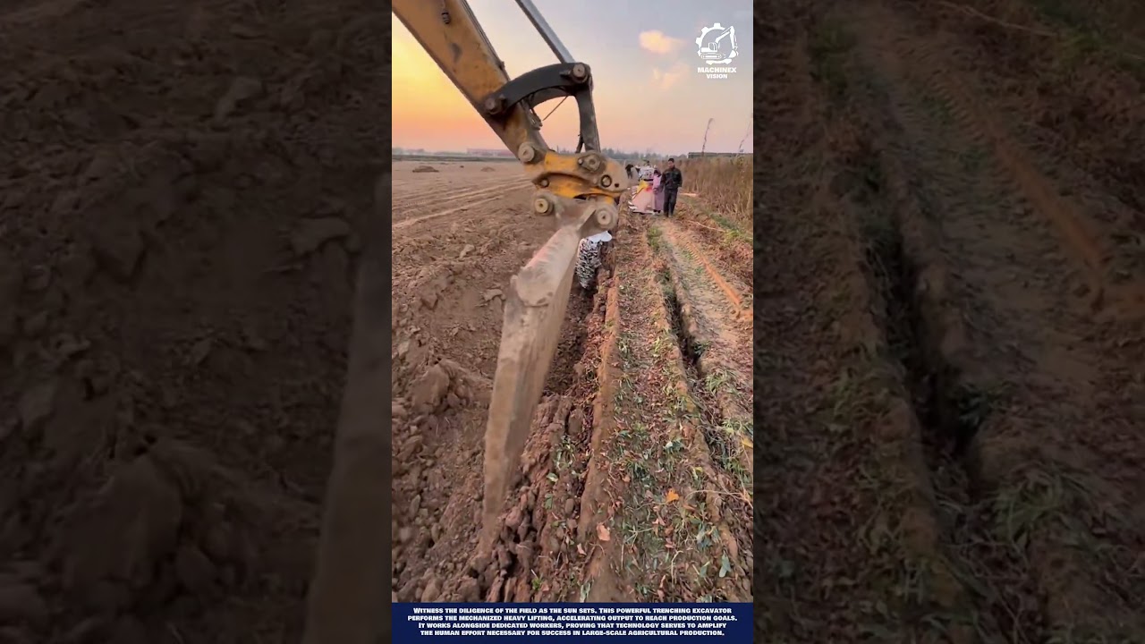 Инновационная машина для сортировки почвы на основе экскаватора для гарантированного