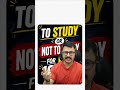 Don't wait for Phase 1 Result | Start preparing Phase 2
