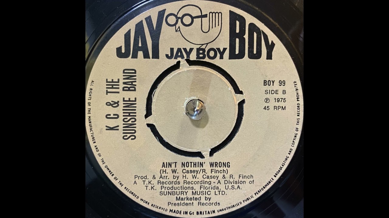 Sleduj K.C. & The Sunshine Band - Ain't Nothin' Wrong (1975) na YouTube Sleduj K.C. & The Sunshine Band - Ain't Nothin' Wrong (1975) na YouTube