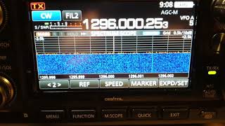 ON0EME EME beacon, 1.8m dish