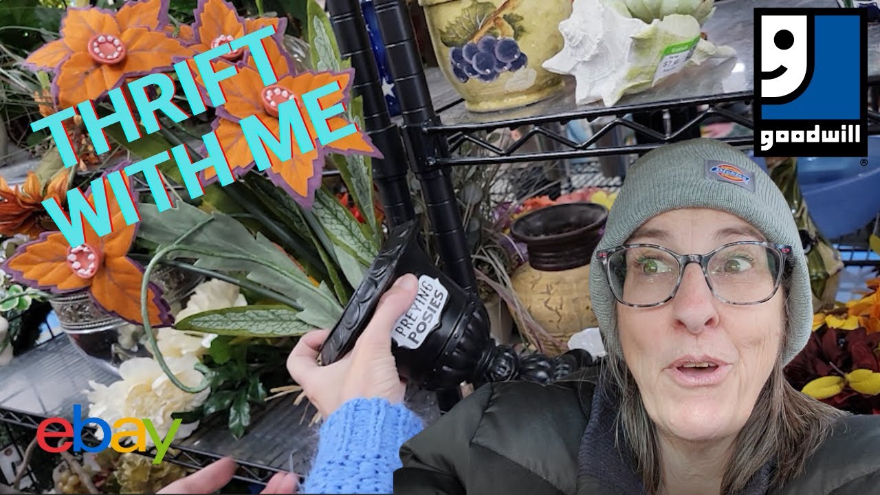 We Found the Craziest Thing at This Goodwill - Thrift With Me - YouTube