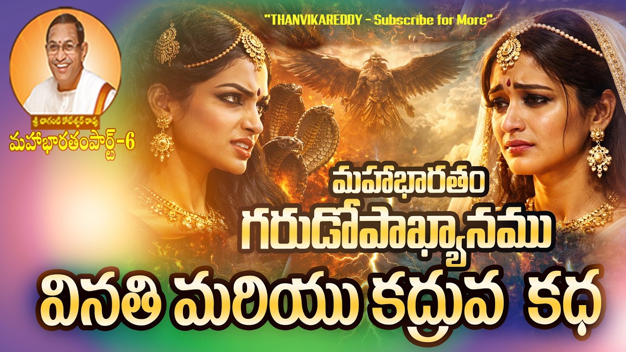 వినతను కద్రువ ఎందుకు మోసం చేసింది? ఆ తెల్ల గుర్రం వెనుక ఉన్న రహస్యం | CHAGANTI|VINATHI|KADRUVA