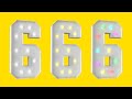 3ft Marquee Light Up Number 6 (Warm Light) Style DIY Tutorial