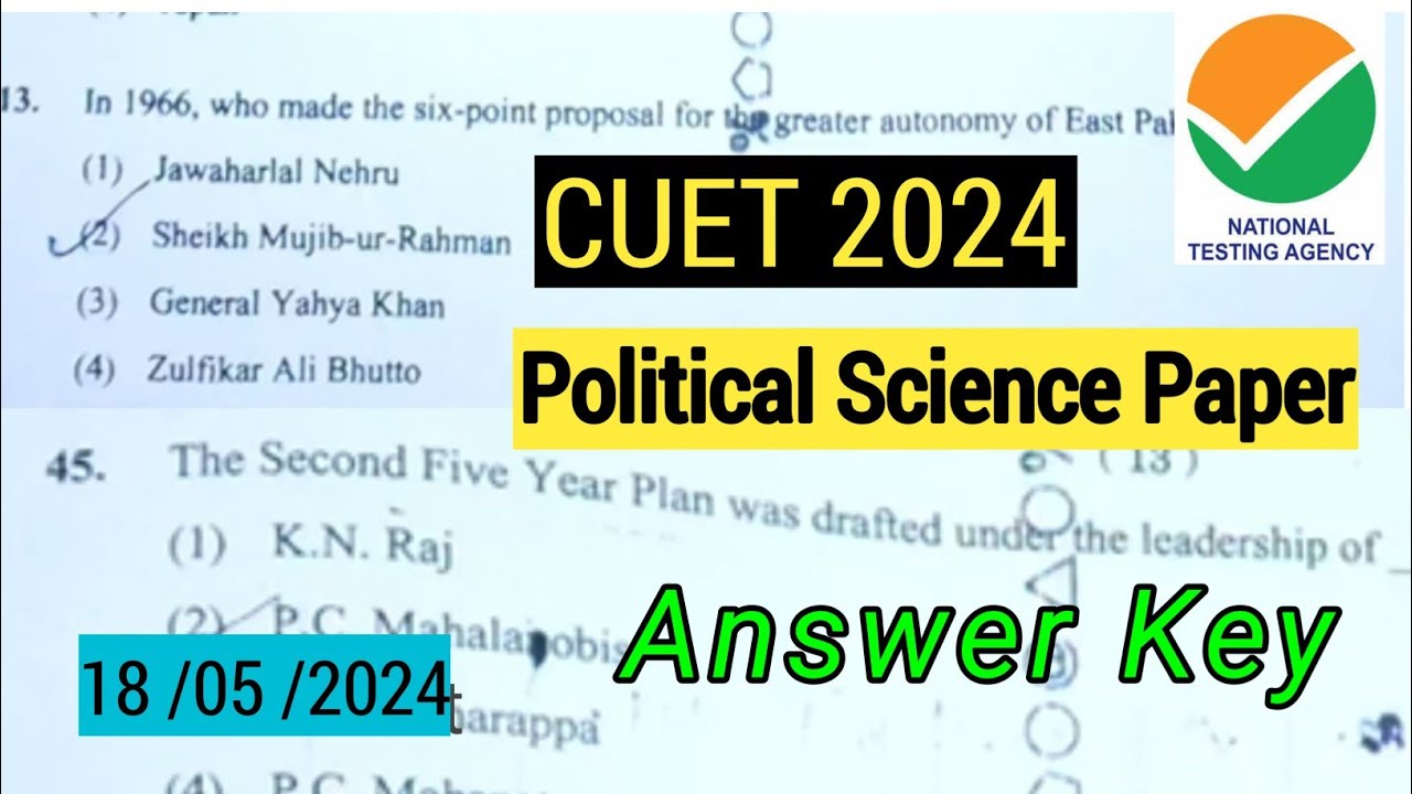 cuet-ug-2024-political-science-paper-answer-key-cuet-ug-political