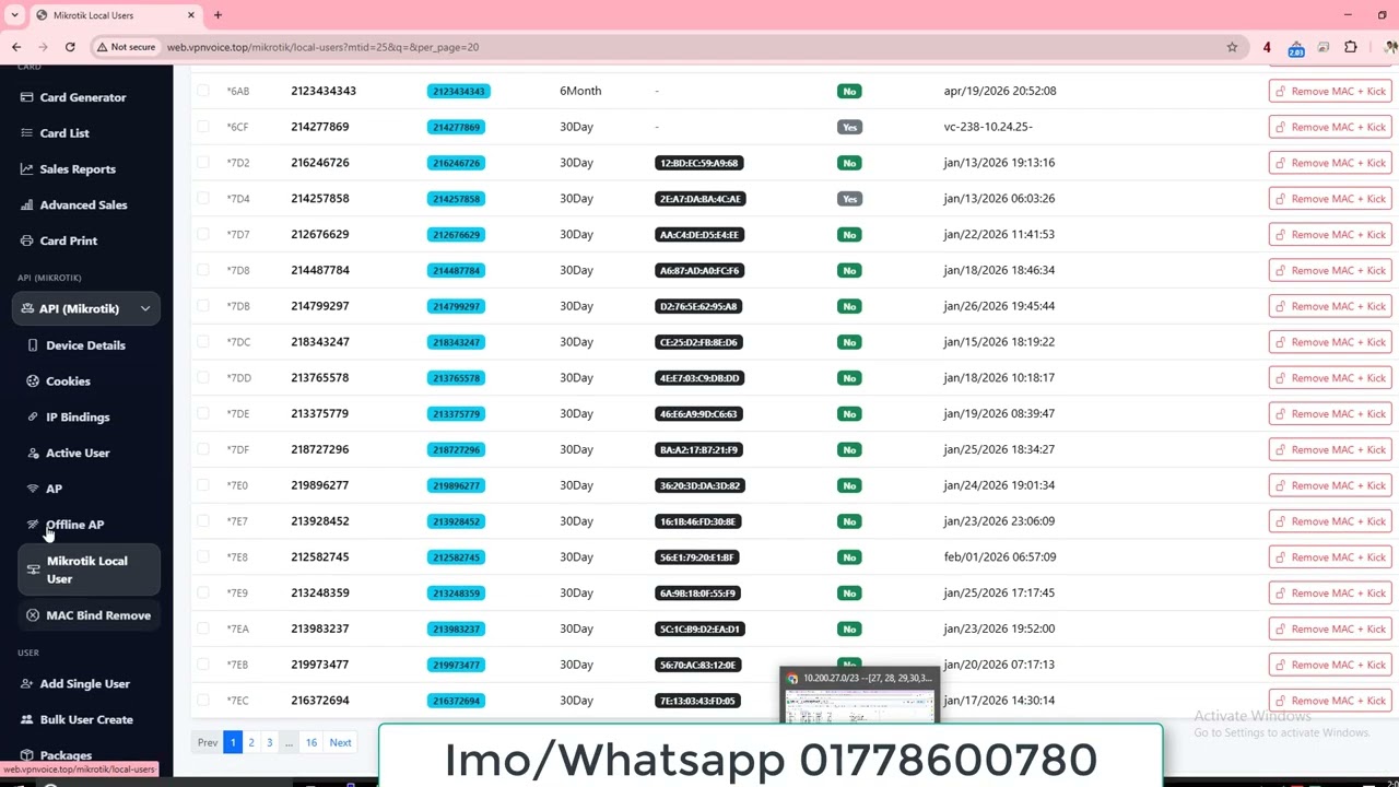 New software only for hotspots | Radius Software
