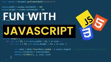 No Signal Screen Using HTML Canvas and Javascript | Fun With Javascript #1