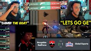 FNS Reacts To Unbelievable Moments Of NS vs GE For 37 Minutes Straight