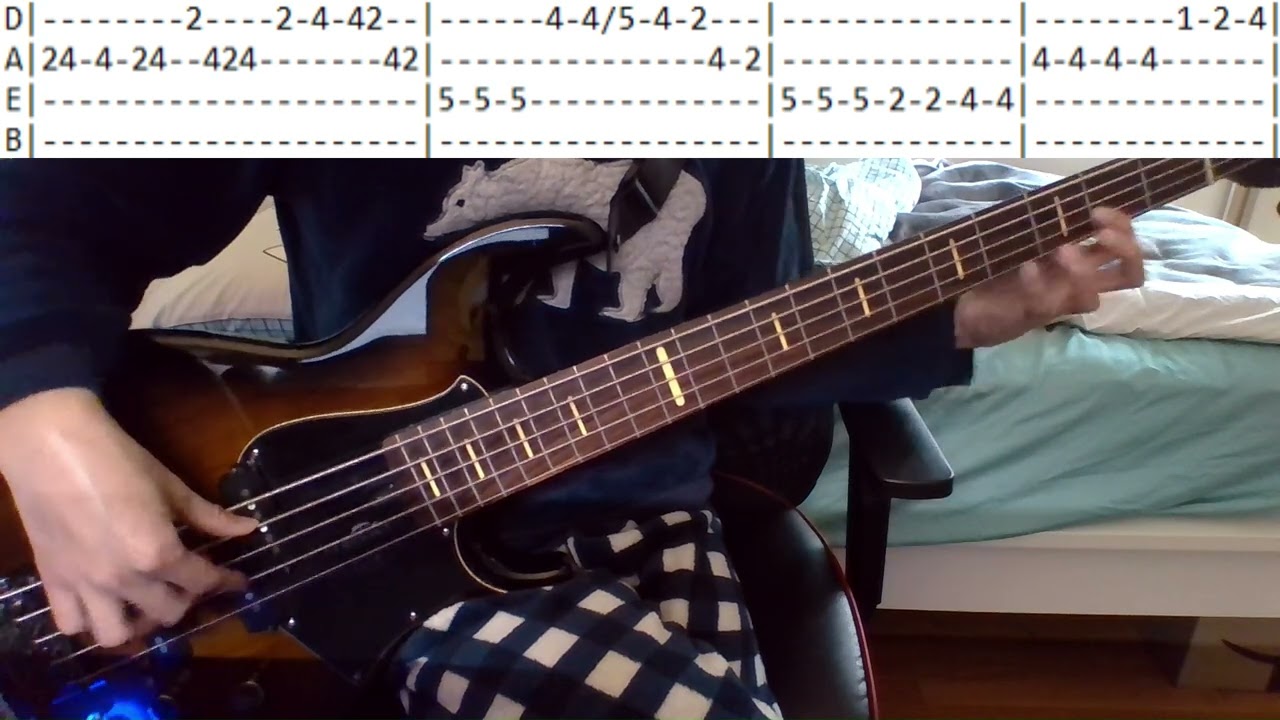 The Dillinger Escape Plan - Unretrofied (Bass Cover + Tabs)