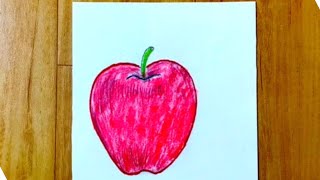 Easy Drawings Apple 2